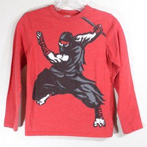 OshKosh Originals Ninja Tee Shirt Top Short Sleeve Size 10